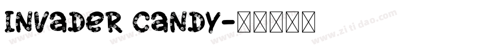 Invader Candy字体转换